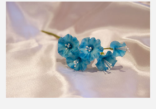 Flores de azucar Campanillas