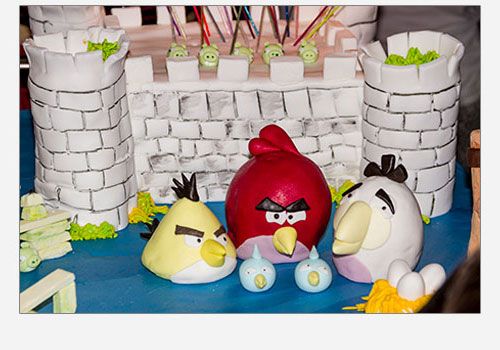 torta Angry Birds