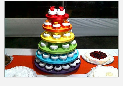 Torta para eventos Monoporciones