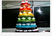 Torta para eventos Monoporciones 04